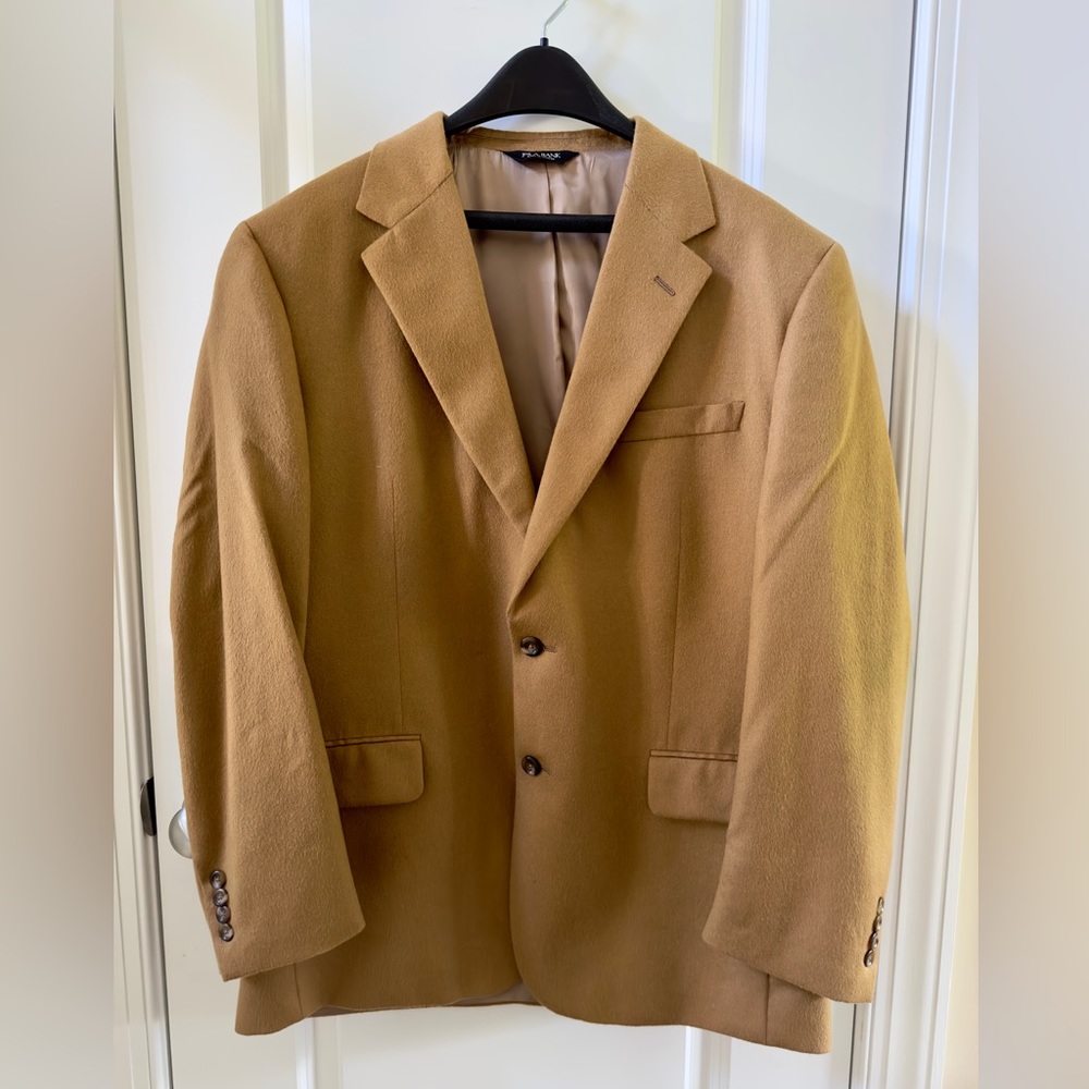44R Jos A Bank Cashmere Sport Suit Coat Blazer